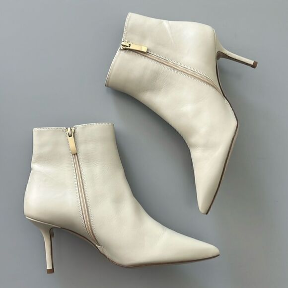 New L'AGENCE | Aimee Pointed Toe Heeled Bootie Size 9 - Picture 10 of 11